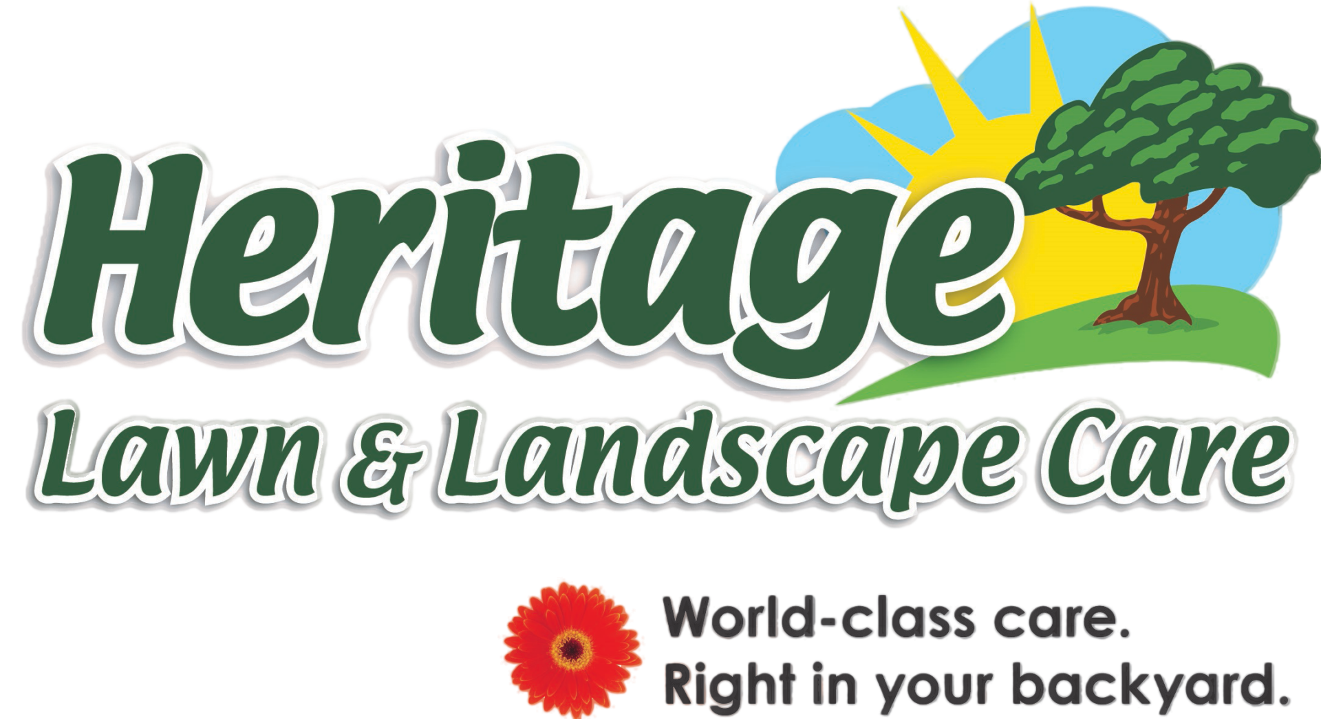 Heritage Lawn and Landscape Care Logo